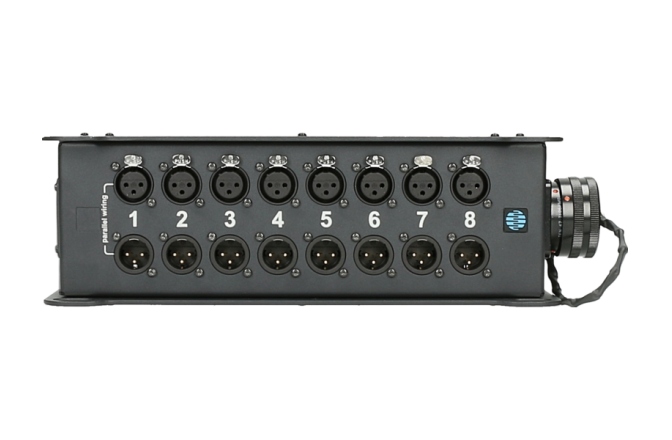 Stagebox audio profesional Klotz TrussLink 8x XLR 3p F||M - RMP 25p M8-channel - single ground